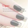 УФ-гель польский Soak Off Matte Top Coat Rubber Top