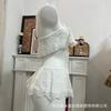 Сексуальное нижнее белье чистое желание цветочный атлас милый костюм сексуальное кружево соблазн qqny униформа