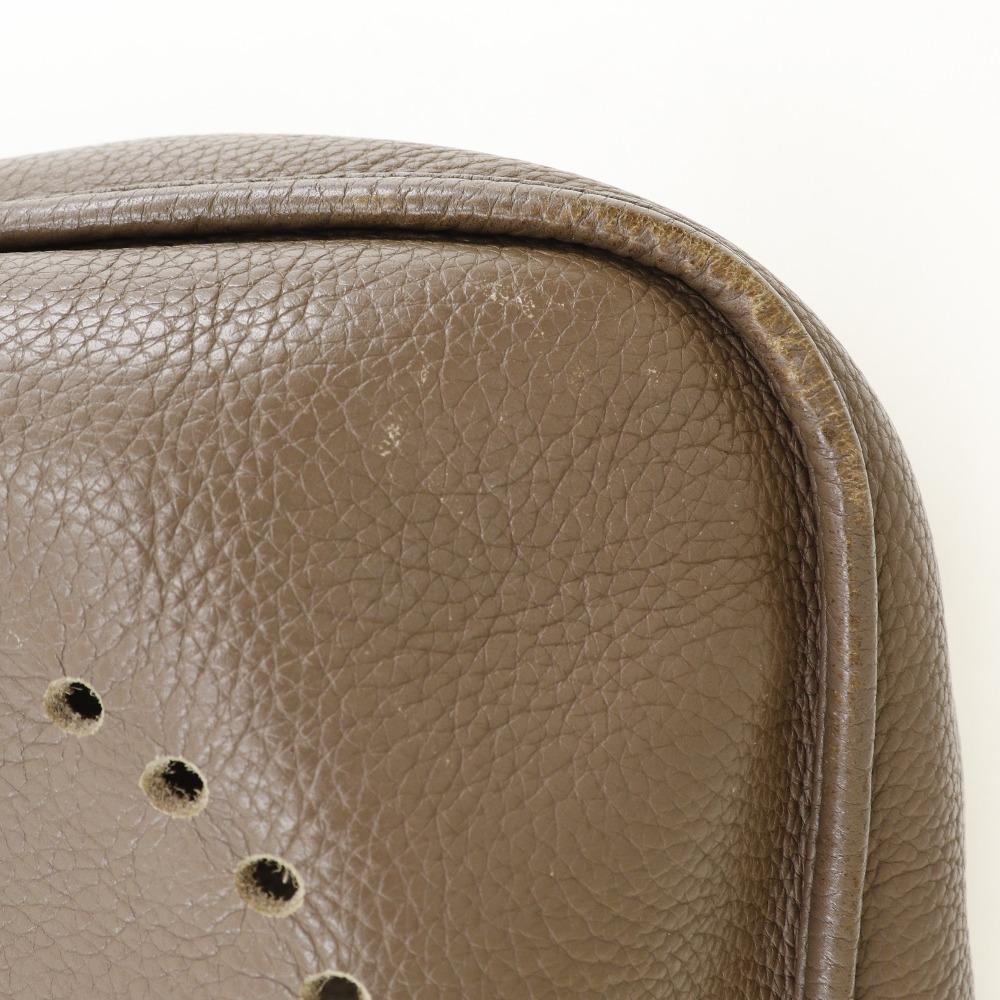 Hermes Evelyne3 GM Сумка на плечо Этoп Серебристая фурнитура Телячья кожа Клеманс Женская Б/у