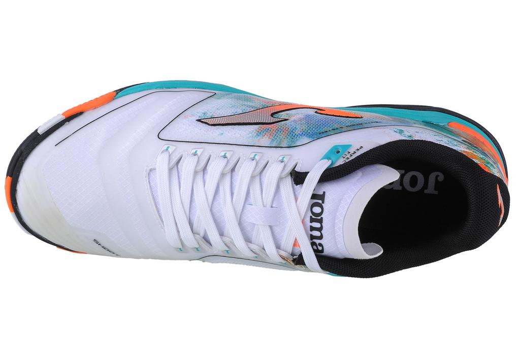 Joma Invicto 23 INVW IN, Mens white Indoor football trainers