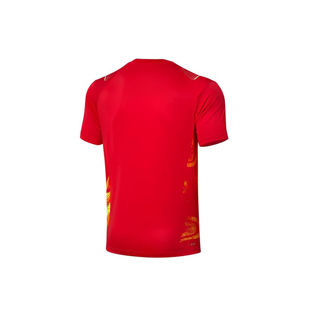 Мужская футболка для настольного тенниса Li Ning Красная AAYR361-1