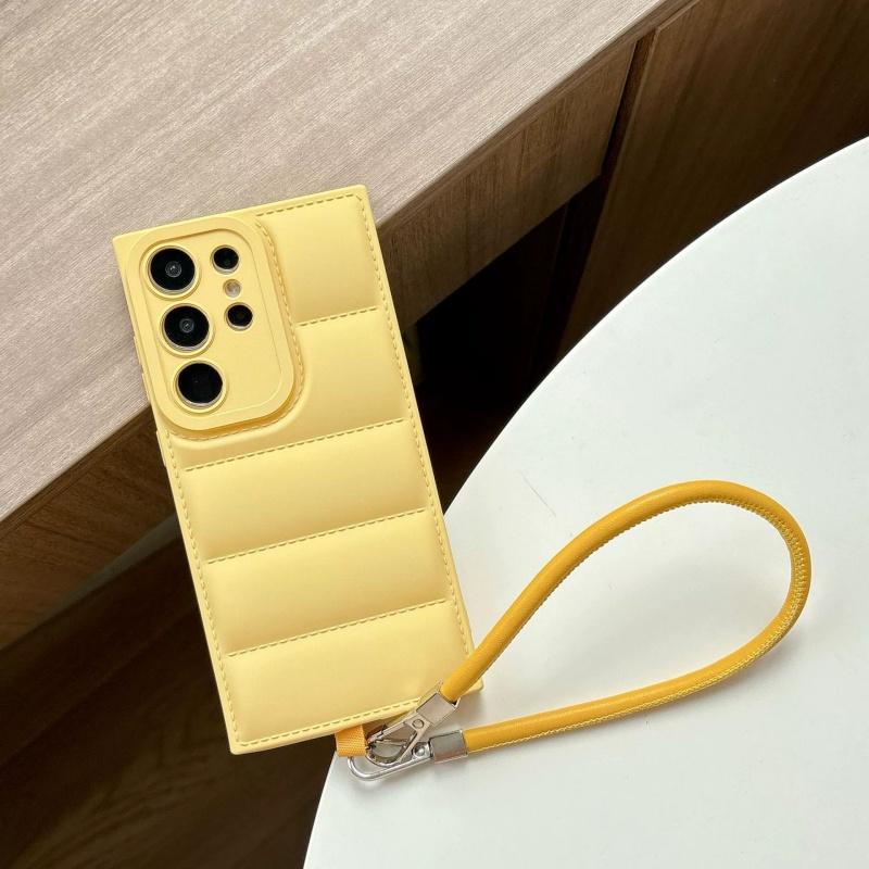 Мягкий силиконовый чехол для телефона цвета конфет для Samsung S25 Ultra S24 FE S23 Plus, кожаный ремешок из жидкого силикагеля для Galaxy S23 Ultra S22 S21 S20