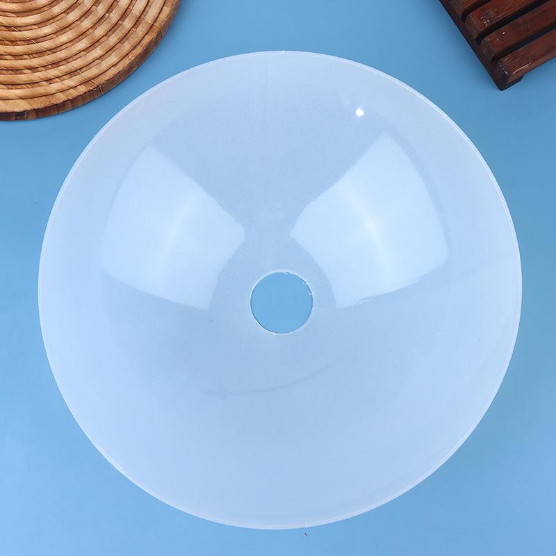 Пластиковый полукруглый абажур Домашний декор Абажур для настенного потолочного вентилятора Глобус Замена Клетка для лампочки Освещение