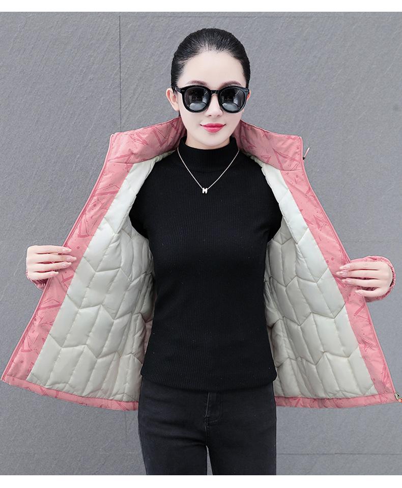 2024 Женская зимняя теплая хлопковая куртка с капюшоном для женщин среднего и пожилого возраста