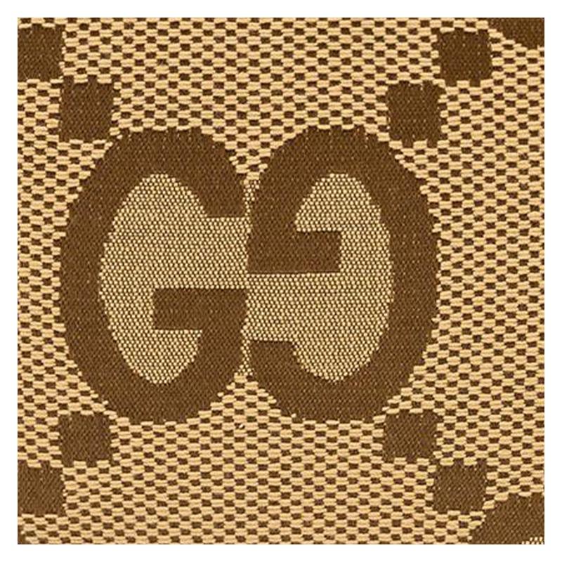 Gucci Канвас холст сумка кошелек женский коричневый с клапаном и логотипом Double G