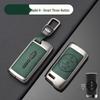 Чехол для ключа автомобиля Chery: Подходит для Tiggo, EQ1, QQ Ice Cream, Arrizo E - Маленький, Прочный металлический корпус с подвесной пряжкой
