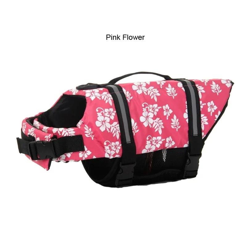 Жилеты для собак Adjustable Pet Dog Life Jacket With Reflective Strips Dog Flotation Vest For Cat Small Medium Large Dogs Swimming