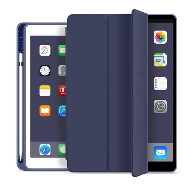 Чехол для iPad Mini 6, 5 с держателем-карандашом, чехол для iPad Pro 12,9, 11, 2021, 2020, чехол для iPad Air 4, 3, 2, 1, чехол для iPad 10,2, 7, 8, 9 поколения