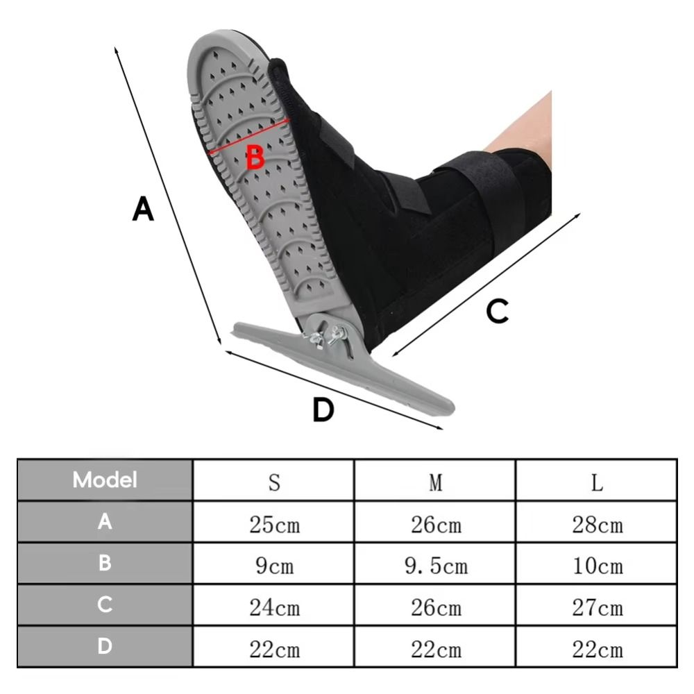 Compression Dorsal Drop Foot Orthopedic Brace Adjustable Foot Drop Orthosis Foot Care