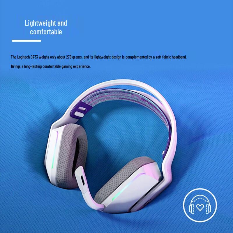 Logitech Беспроводная игровая RGB-гарнитура G733 LIGHTSPEED