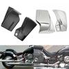 Хром, Глянцевый черный Крышка бокового обтекателя аккумулятора мотоцикла из АБС-пластика для Honda Magna VF 750 VF750C 1994-2004 CT