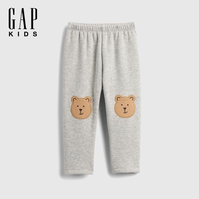Gap Вязаные штаны для малыша с аппликацией и флисовой подкладкой