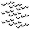 100-Piece White Plastic Car Door Seal Clips for Ben