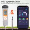 Bluetooth 4 In 1 Soil Detector Multifunctional Soil EC TDS CF Temp Tester Tuya APP Control Water and Soil Nutrient Analyzer