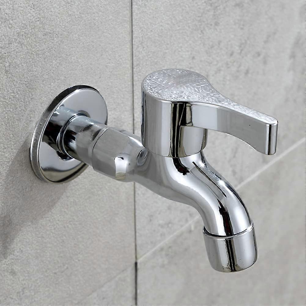 Mop Pool Faucet G1/2 Copper Washing Machine Faucet Single Cold Water Faucet (1pcs)