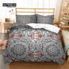 Роскошный 3D-принт мандалы в стиле бохо для дома, комфортный пододеяльник, наволочка, детский комплект постельного белья размера Queen и King EU/US/AU/UK