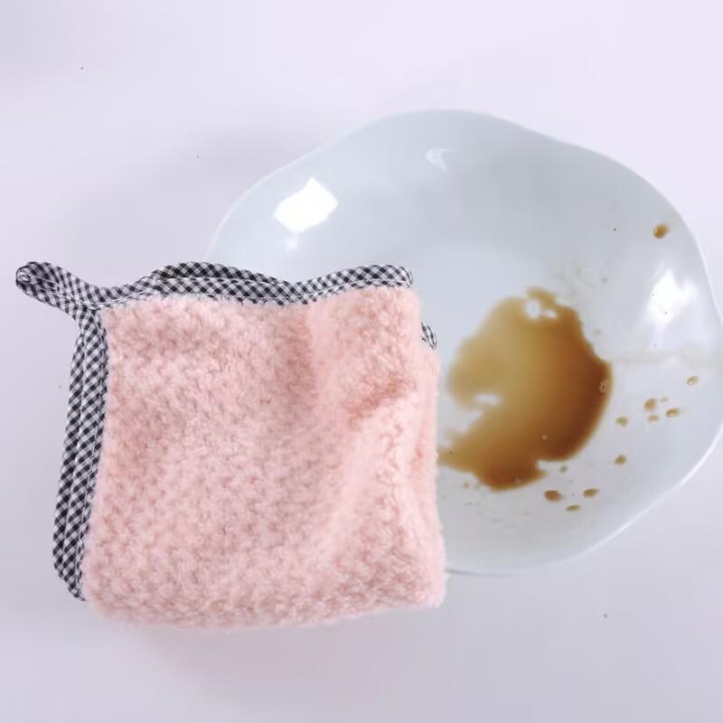 4 шт. Мягкие кухонные полотенца из микрофибры, впитывающие салфетки для мытья посуды, антижировые тряпки, антипригарные масляные полотенца для уборки дома