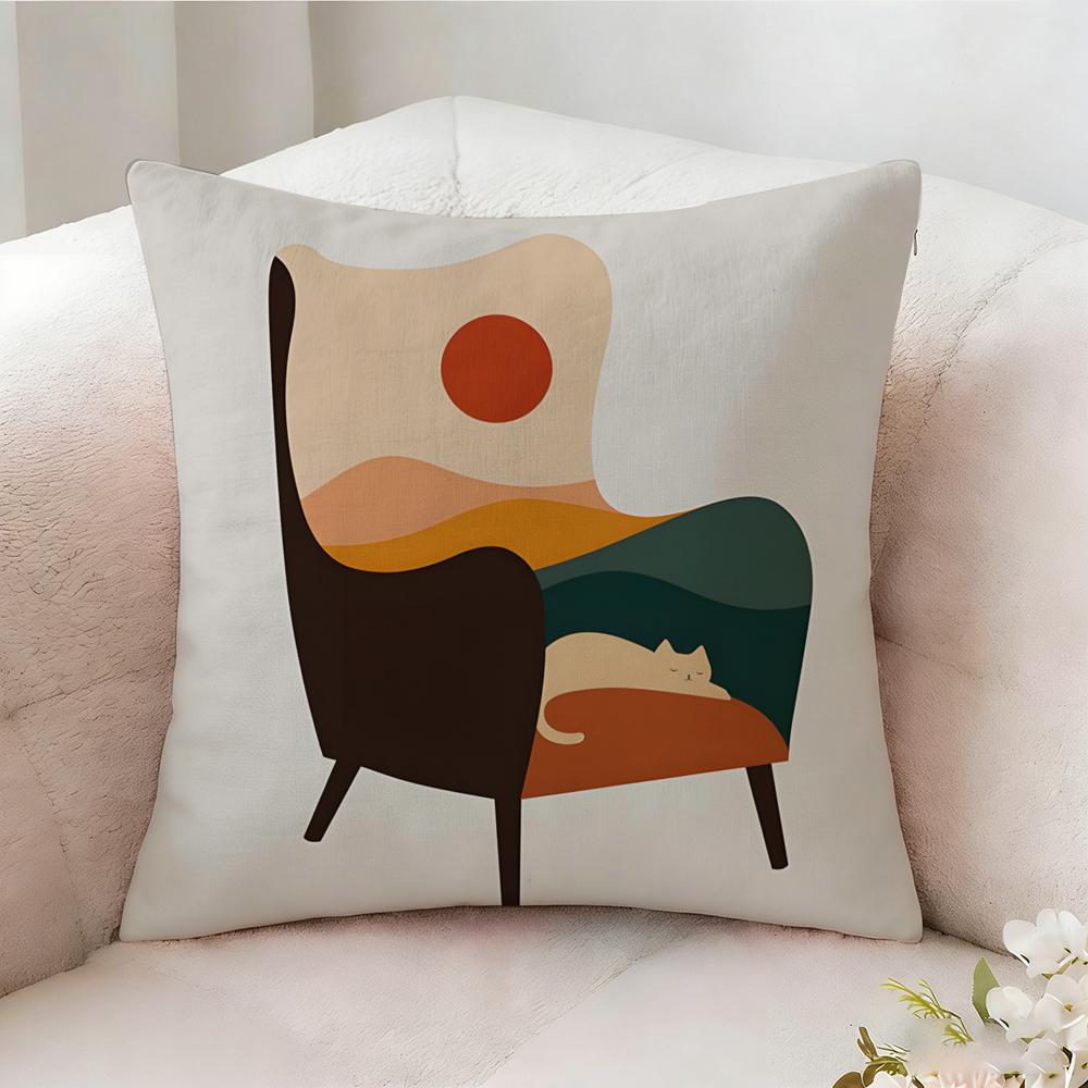 Funny Quirky Musical Instrument Pillow Case Pillowcase Doublesided Printed Sofa Cushion Bedroom Headboard Pillow