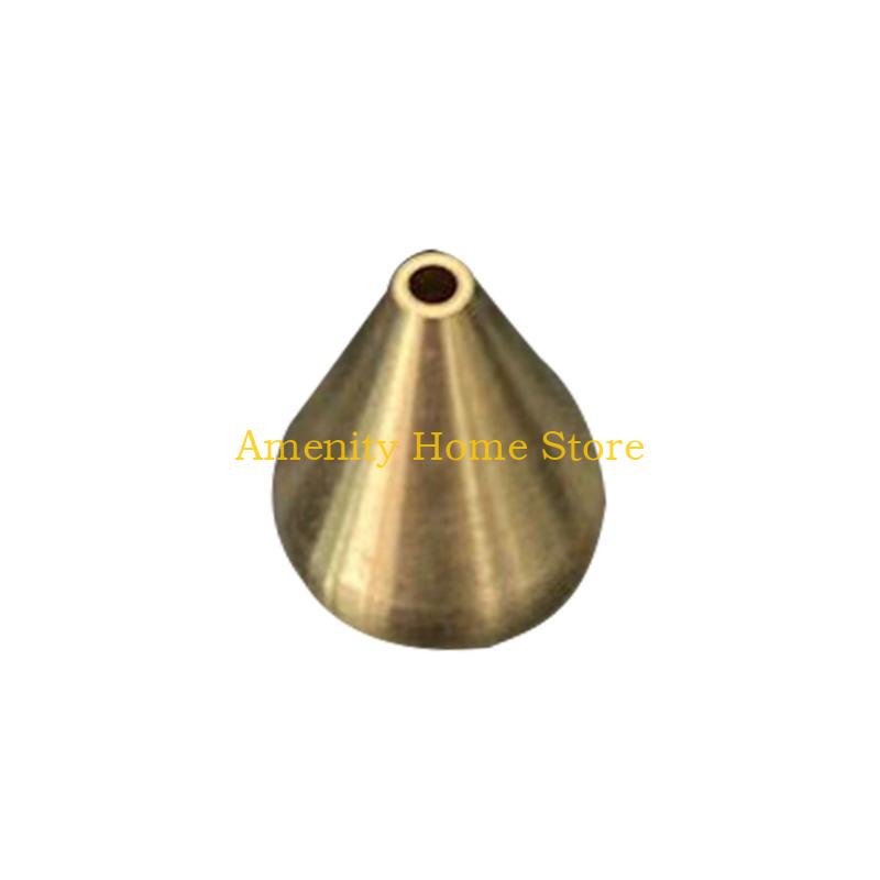 F26C Brass Incense Holder 9-Holes Incense Burners Incense Stick Holder for Yoga Meditation Home Decorations Buddhist Supplies