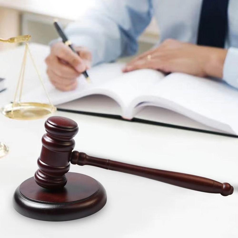 with Sound Block Wood Adjudgement Gavel High Quality Decorative Hammer Set For Lawyer