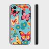Художественная Бабочка Для IPhone 15 16 14 Plus 13 12 11 17 Pro Max 17 Air Черный Мягкий Чехол Для Телефона