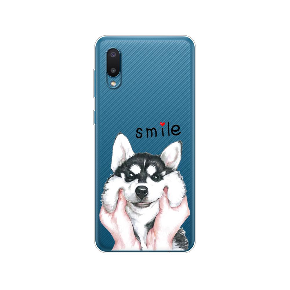 Чехол для Samsung A02, мягкий силиконовый чехол из ТПУ на заднюю панель телефона для Samsung Galaxy A02 GalaxyA02 A 02 SM-A022G a022, бампер 6,5 дюйма