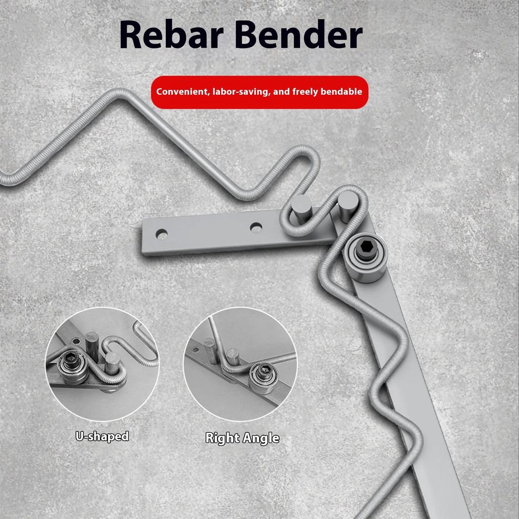 Ручной инструмент для гибки стальной проволоки Конструкция из высокоуглеродистой стали Для мостостроения, садоводства и домашних проектов