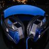 Gaming Headset Headphone for PC with Microphone with USB 3.5mm Interface LED Volume Control