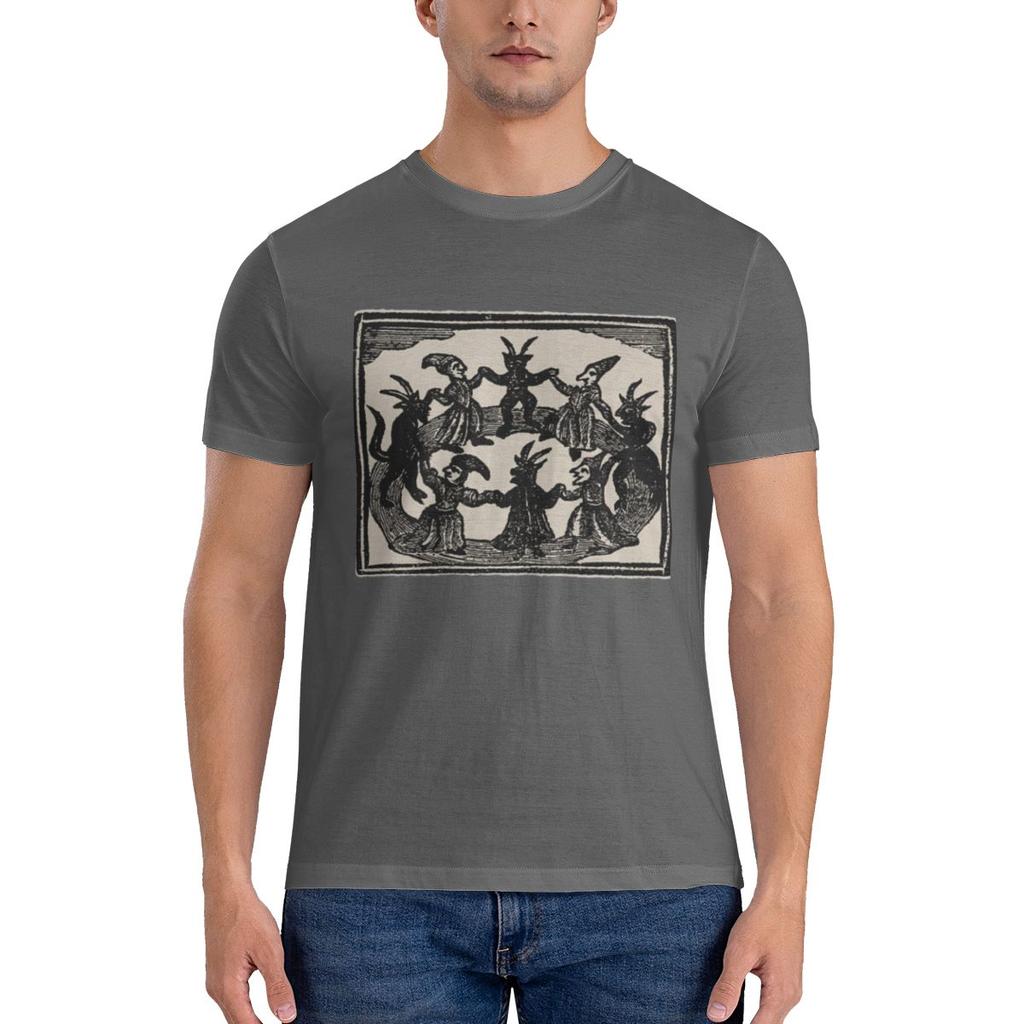 Witches Circle Dance Soft And Glutinous Tshirtminimalist Style Atmosphere Tee