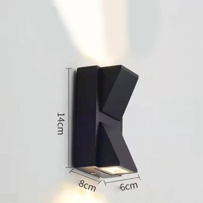 Led Outdoor Wall Light Modern Wall Sconce For Garden Patio Staircase Home Use