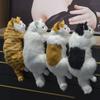 Пушистые Плюшевые Котята Кукла Игрушка Реалистичная Модель Кошки Симуляция Кошка Подвесное Украшение Подарок Ребенку