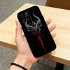 C-Cyber Sigil Cross Phone Case For iPhone 17,16,15,14,13,12,11 Plus,Pro Max,XS,Soft Silicone Black Cover