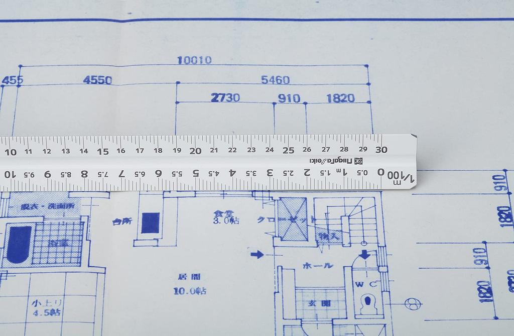 Niigata Seiki SK Сделано в Японии Алюминиевые треугольные весы Kaidan Весы для землемеров и землеустроителей 15 см Белые TSIA-15KD
