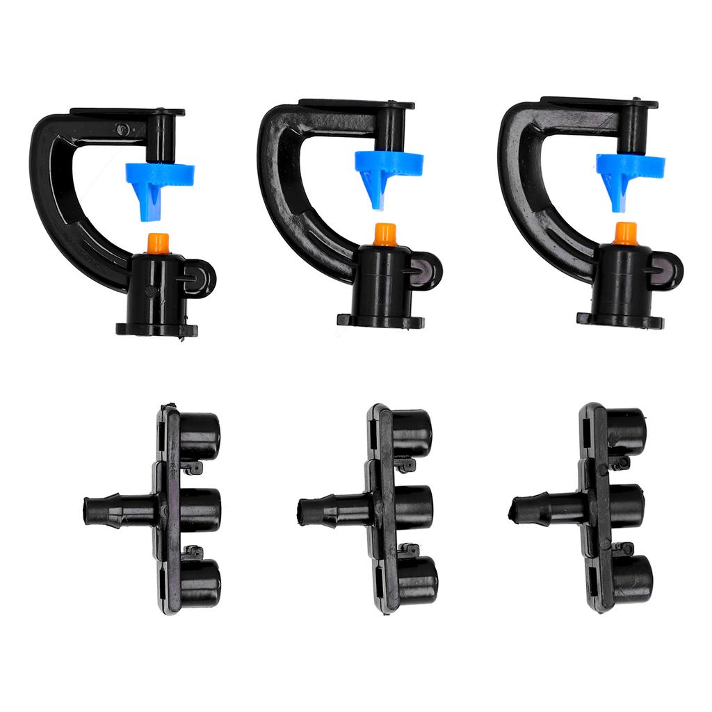 20Set Sprinkler Nozzle G Type 180 Degrees  Refractive Irrigation Atomizing Nozzle for 4 7 Hose