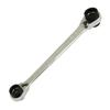 SK11 8-in-1 Ratchet Wrench, Compatible with 8 Sizes, MGR-0819, Silver