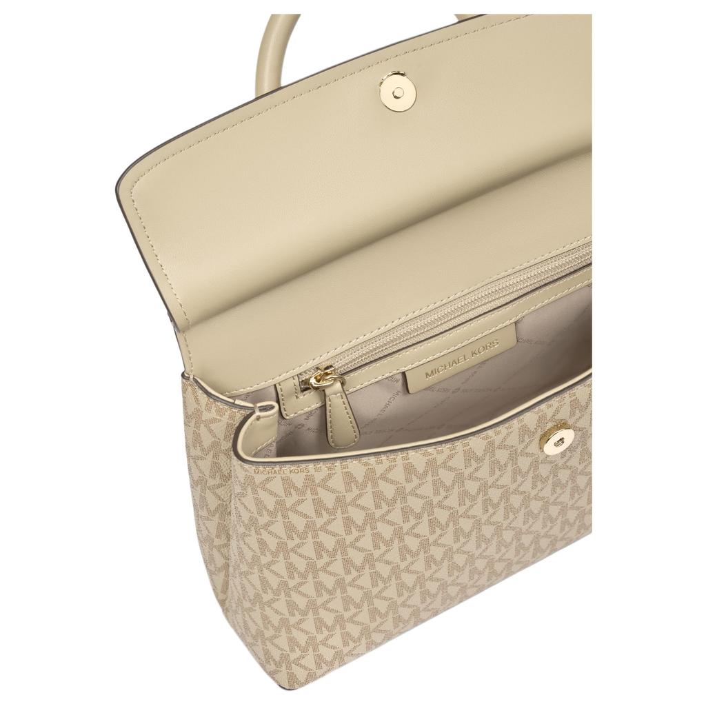 Michael Kors Landry Elegant Vintage Fashion Versatile Monogram Print Design Commuter Solid Color Shoulder Crossbody Bag Women handbags 30T6GX7S1V-156