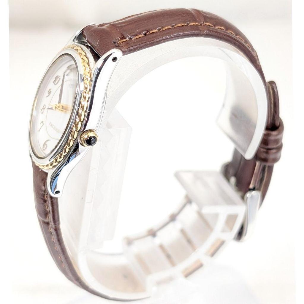 Used CITIZEN EXCEED Ladies Battery Replaced Working Item U-26