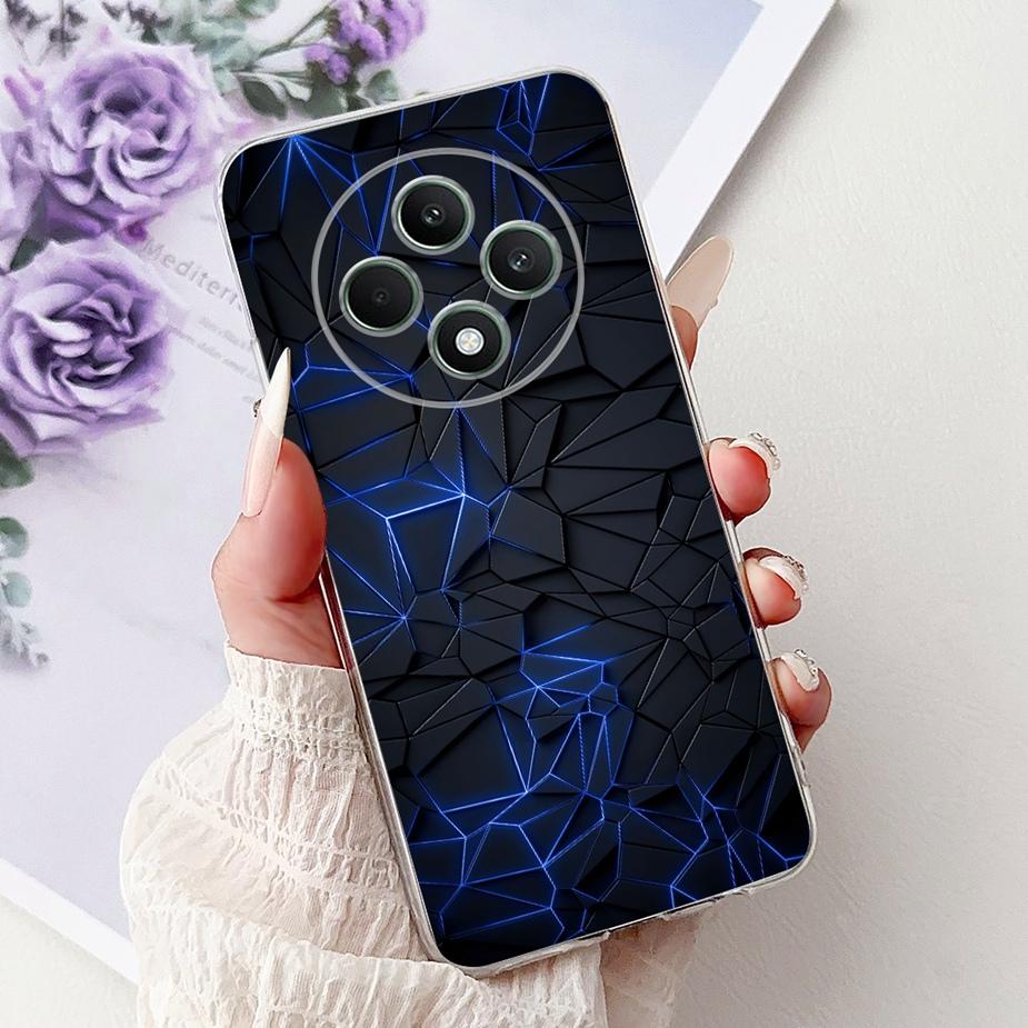 Чехол для Oppo Reno 12F 4G CPH2687 Милый Модный Расписной Чехол Мягкий Силиконовый Чехол для Телефона Для Oppo Reno12 F Reno 12 FS Reno12F Корпус