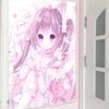 Оригинальный милый розовый мультяшный костюм горничной в стиле JK для девушки, гобелен, стиль Ins, декор интерьера, Кавайи, ткань для фона комнаты