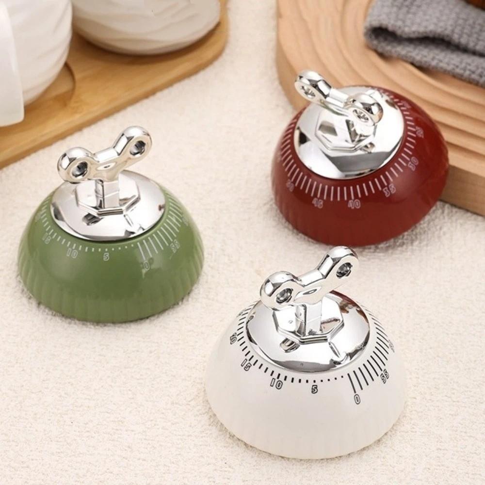 60-Minute Magnetic Kitchen Timer Loud Alarm Clock Self-Discipline Reminder School Desk