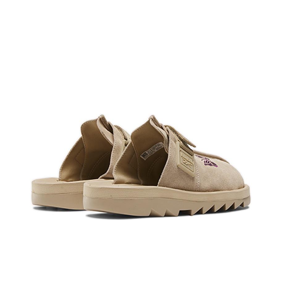 Needles x Reebok Beatnik Slides Холщовые Унисекс Кроссовки Песочный Экстремально-Фиолетовый 100207687
