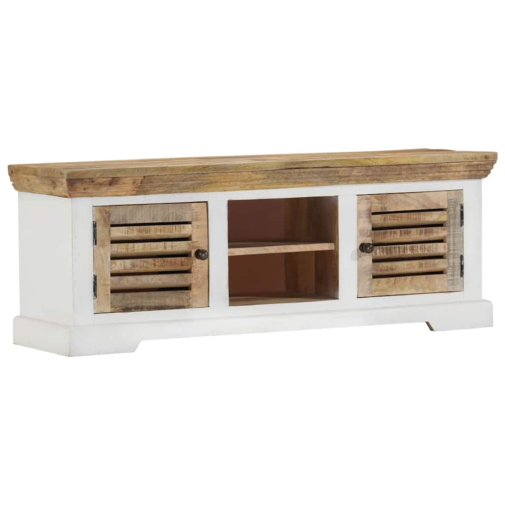 Vidaxl Szafka Pod Tv, 110X30X40 Cm, Lite Drewno Mango