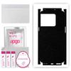 apgo Protective Skin Sticker for the Back+sides Compatible with OnePlus 10T, Full Wrap Film, Foil, Vinyl - Pattern Matte Black