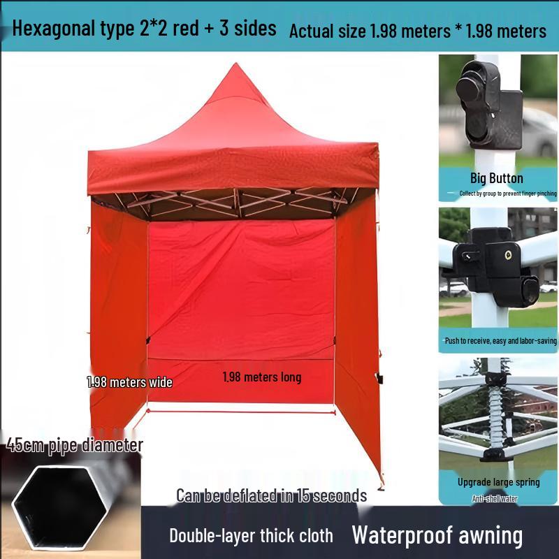 Heavy-Duty Folding Outdoor Pop-Up Canopy