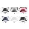 4PCs Car Modification Decorative Strip Fender Flares Mud Flap Splash Guards Arch Wheel Eyebrow Lip For Tesla Model 3