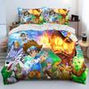 Аниме Digimon Adventure Monster Комплект постельного белья Пододеяльник Постельный комплект Одеяло Чехол Наволочка Одеяло King Queen Size Мальчики Взрослые