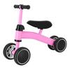 Baby Balance Bike for 1-3 Years Old, Toddler First Riding Toys, No Pedal 4 Wheels Baby Walker with Adjustable Seat, Handlebar, Infant Birthday Gift