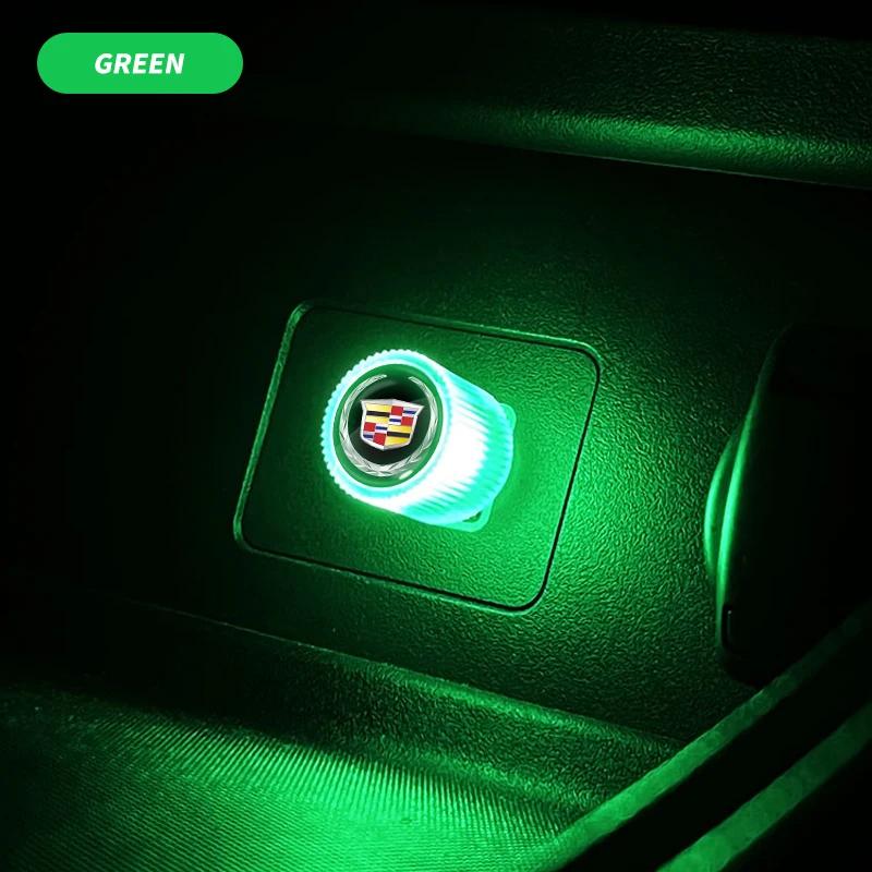 Mini USB LED Car Light Auto Interior Atmosphere Light for Cadillac SRX Escalade CTS BLS ATS DTS XTS SLS XLR V Deville CT5