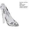 High Heel Statue Ornament Transparent Acrylic High Heels Decor Sophisticated Acrylic Sculpture