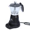 Household Plug In Aluminum Mocha Pot Italian Espresso Pot Espresso Concentrator Single Valve Hand Brewing Coffee Maker Set